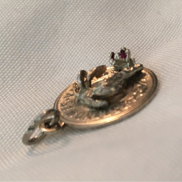 Vintage 925 Sterling Silver St. Thomas Virgin Islands Charm Pendant - Picture 5 of 11
